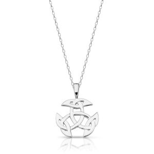 Silver Celtic Pendant-SP033CL