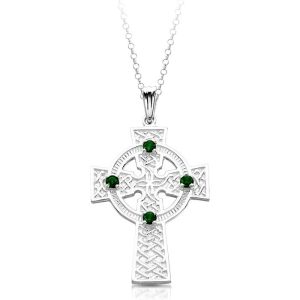 Silver Celtic Cross-SC02CL