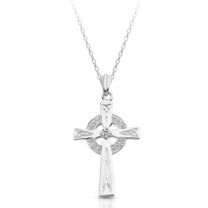 Silver Celtic Cross-SC111CL