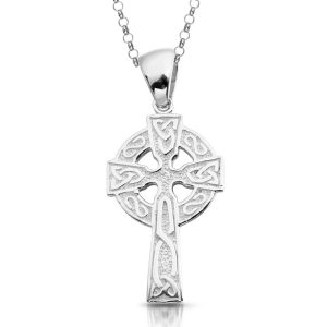 Silver Celtic Cross-SC132CL