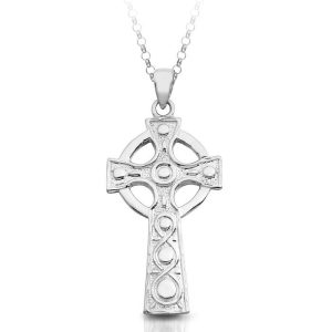 Silver Celtic Cross-SC136CL