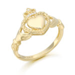 9ct Gold Claddagh Ring-CL55CL