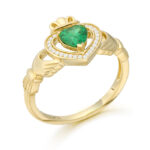 9ct Gold Claddagh Ring-CL57CL
