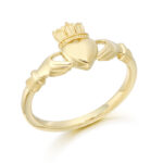 9ct Gold Claddagh Ring-CL61CL