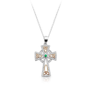 Silver Celtic Cross-SC81CL