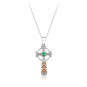 Silver Celtic Cross-SC85CL