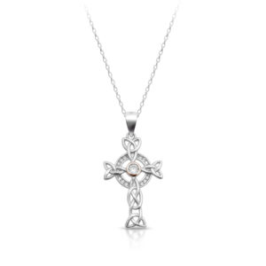 Silver Celtic Cross-SC87CL