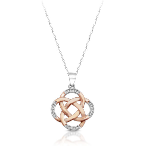 Silver Celtic pendant-SP80CL