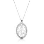 Silver Miraculous Medal-SM30CL
