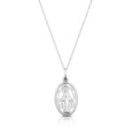 Silver Miraculous Medal-SM35CL