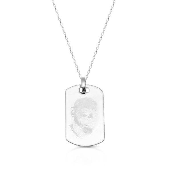 Silver Padre Pio Medal-SM41CL