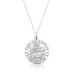 Silver Saint Christopher Medal-SST30CL