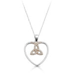 Silver Trinity Knot Celticpendant-SP85CL