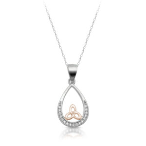 Silver Trinity Knot Celticpendant-SP87CL