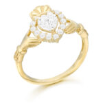 9ct Gold Claddagh Ring-CL62CL