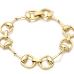 9ct Gold Horsebit Bracelet-B3CL